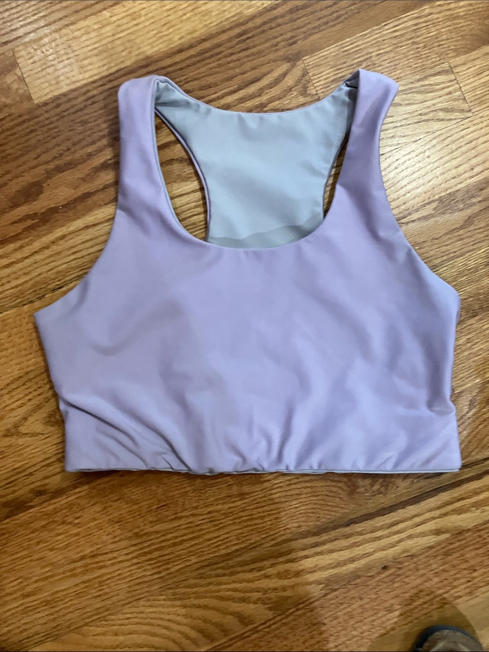 JoyLab Purple Athletic Shorts Lavendar Bra Top L and Tangerine Seamless Tank XL - Picture 9 of 11